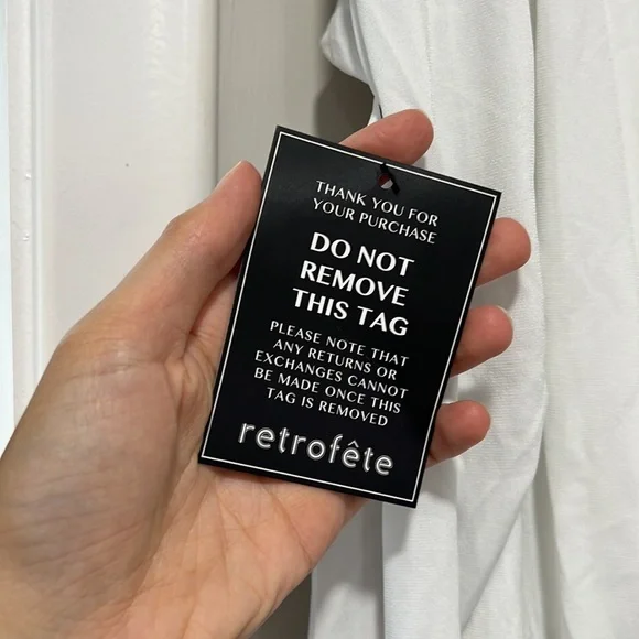 retrofete Flynn Dress in White - Picture 9 of 12